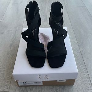 Jessica Simpson Black Heels